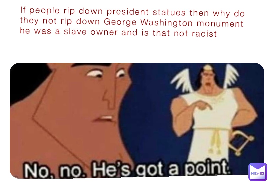 If people rip down president statues then why do they not rip down