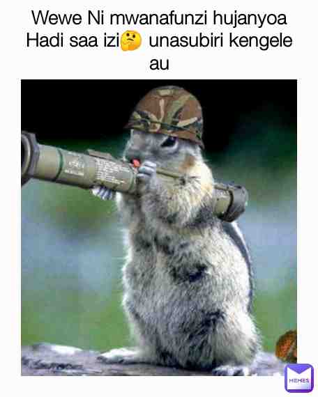 Meme shared by @blandina-mchome