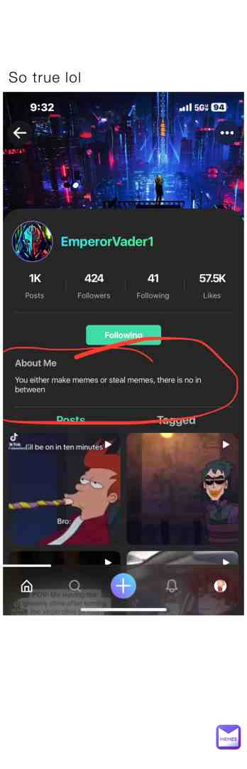 Meme preview