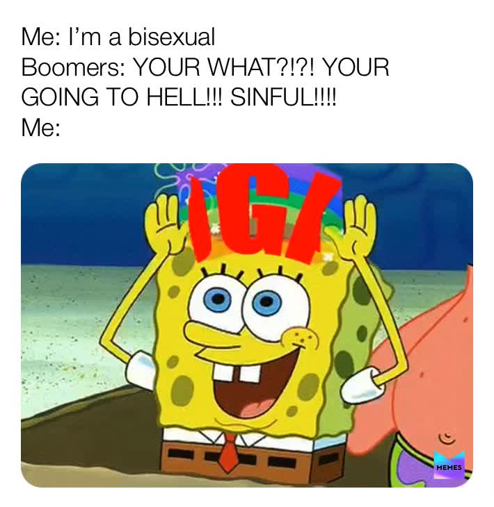 I\u2019m going to hell no matter what\ud83e\udd2a
 #boomer  #okboomer  #bisexual  #lgbtq  #idgaf  #ok  #idontcare