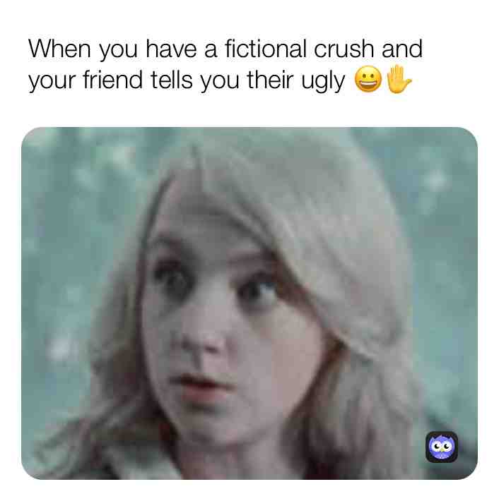 Sis really has a death wish #oof #fiction #crush #luna #lovegood #harrypotter #harry #potter #fyp #meme #joke #death #wish #run