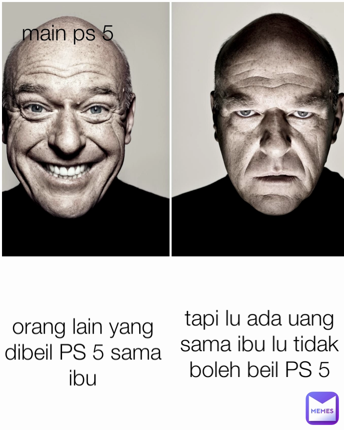 main ps 5 orang lain yang dibeil PS 5 sama ibu tapi lu ada uang sama ibu lu tidak boleh beil PS 5