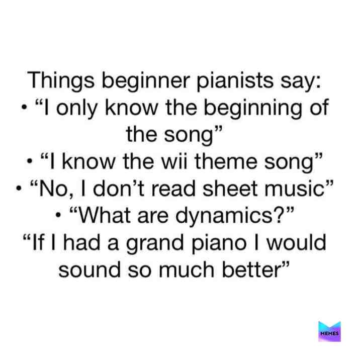 #music #piano #pianists #pianomemes #musicmemes #orchestra #orchestramemes #bandmemes #band #classic #classical