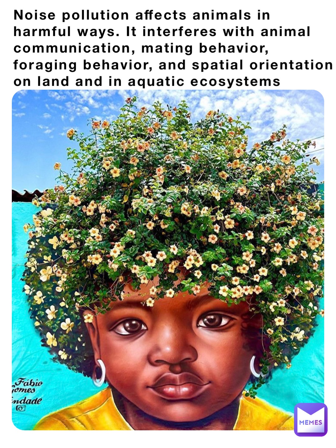 Noise pollution affects animals in harmful ways. It interferes with animal communication, mating behavior, foraging behavior, and spatial orientation on land and in aquatic ecosystems