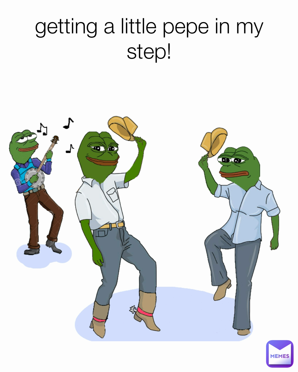 getting a little pepe in my step!