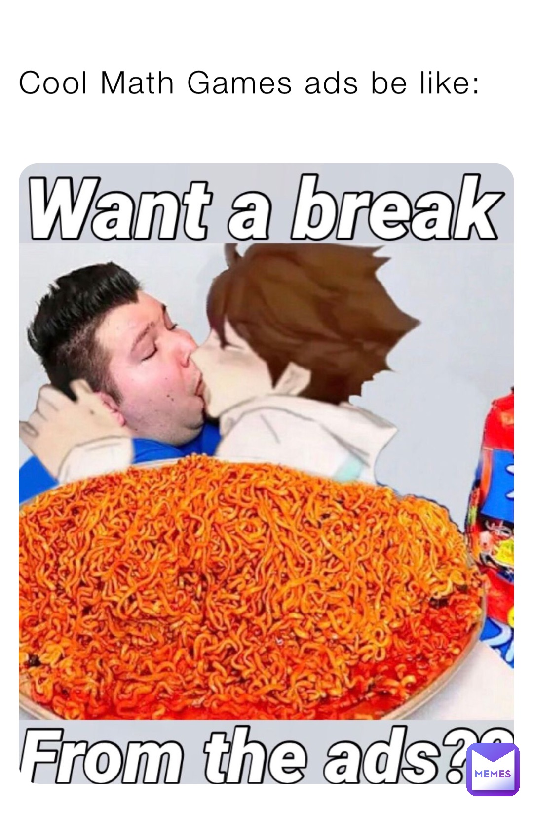 Cool Math Games ads be like: | @The_Meme_Sentinel | Memes