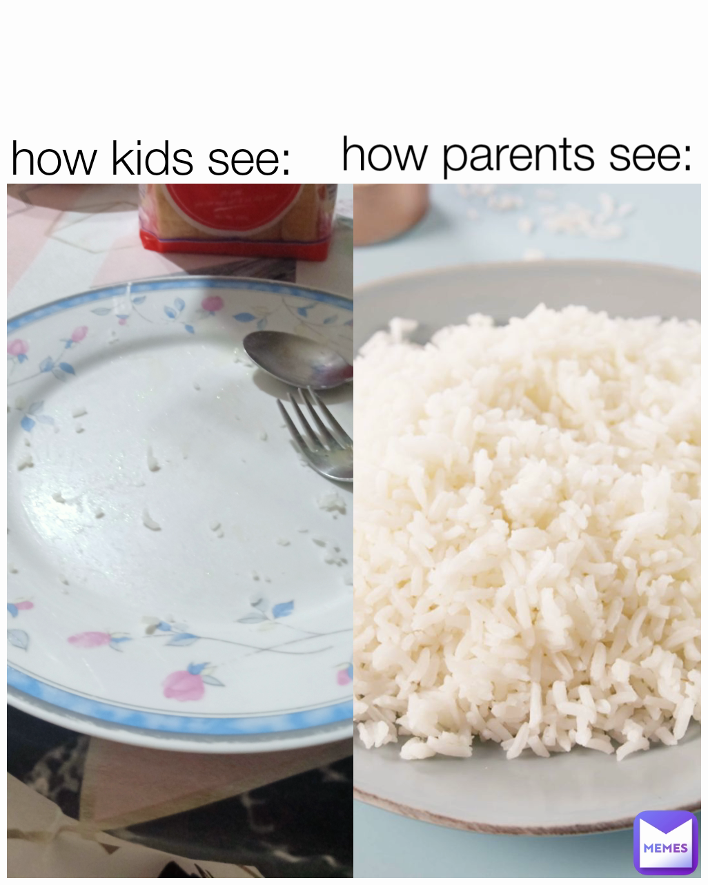 how kids see: how parents see: