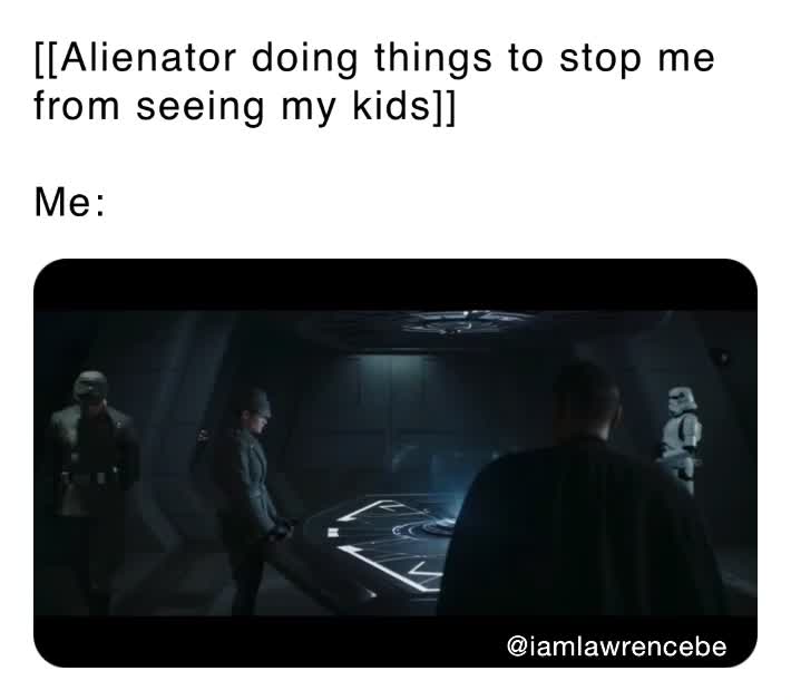 #parentalalienation  #familyviolence  #divorce  #divorcememes  #maythe4th