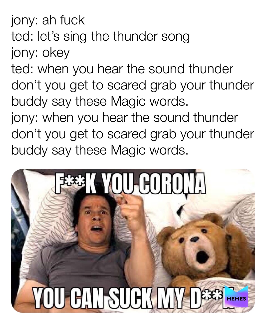 ted thunder song