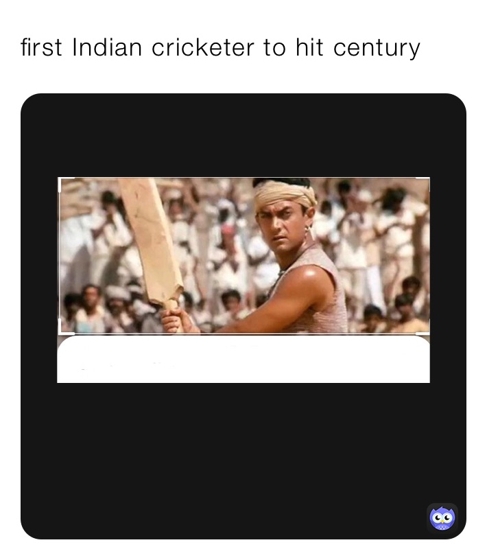 first Indian cricketer to hit century 