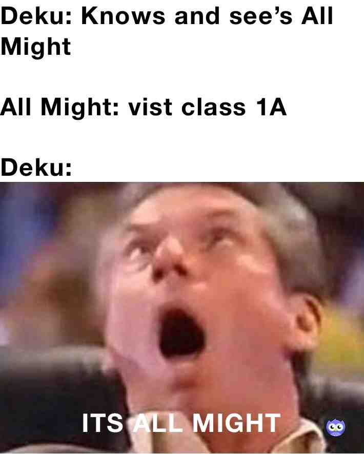 Another my hero academia meme ​