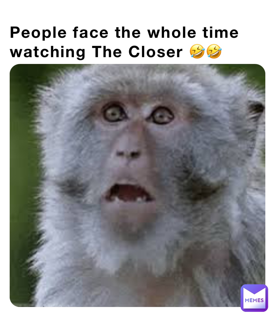 People face the whole time watching The Closer 🤣🤣