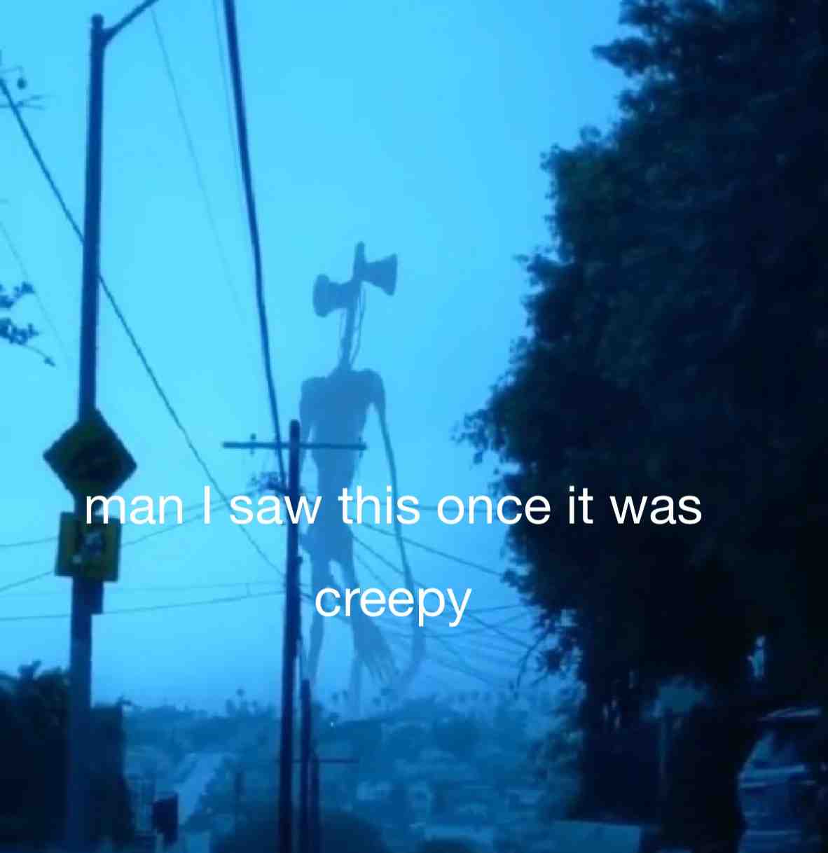 It’s scared