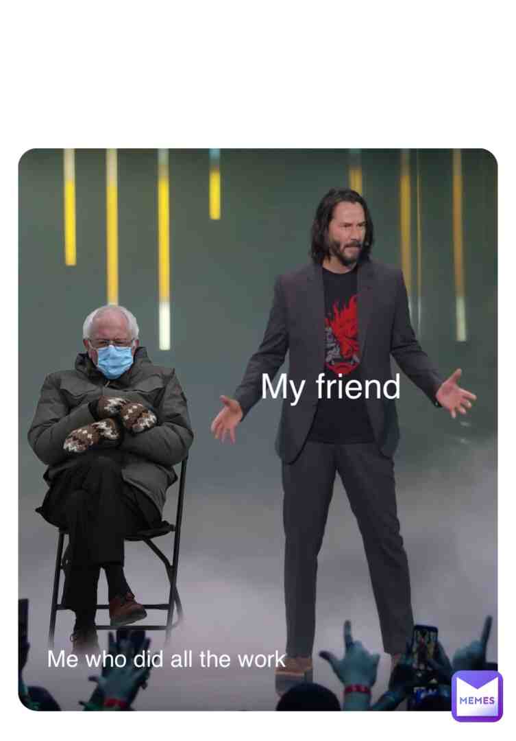 Meme shared by @themansagoat