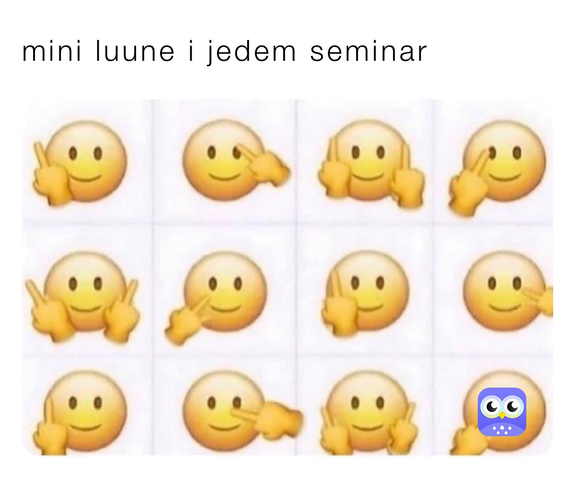 mini luune i jedem seminar