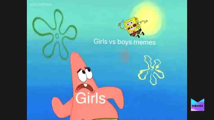 Don\u2019t get me wrong these memes are pretty one sided, but damn... They\u2019re like my favorite memes
#boysvsgirls #boysvsgirlsmeme #bois #spongebob #spongebobmemes