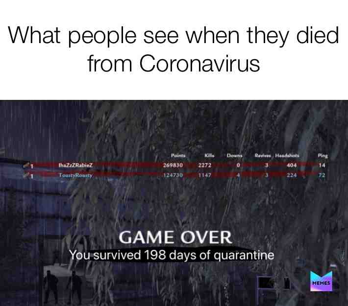 When COVID-19 starts raising the fucking dead #coronavirus #covid19 #callofdutyzombies #codzombiesmemes #zombies