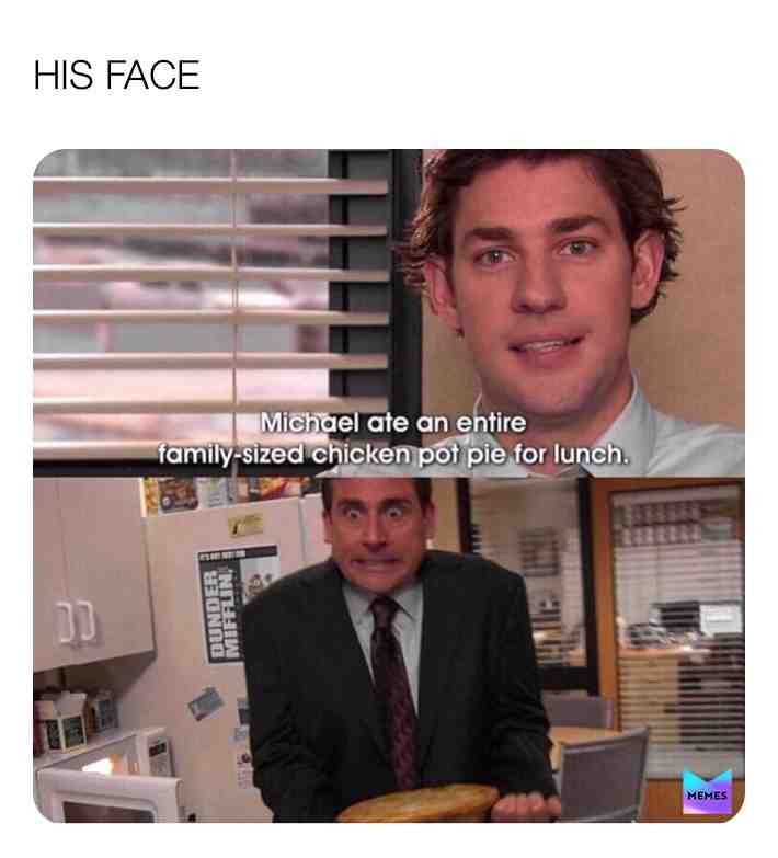 I mean Jim’s faces are great but Michael’s are pretty good too😂
