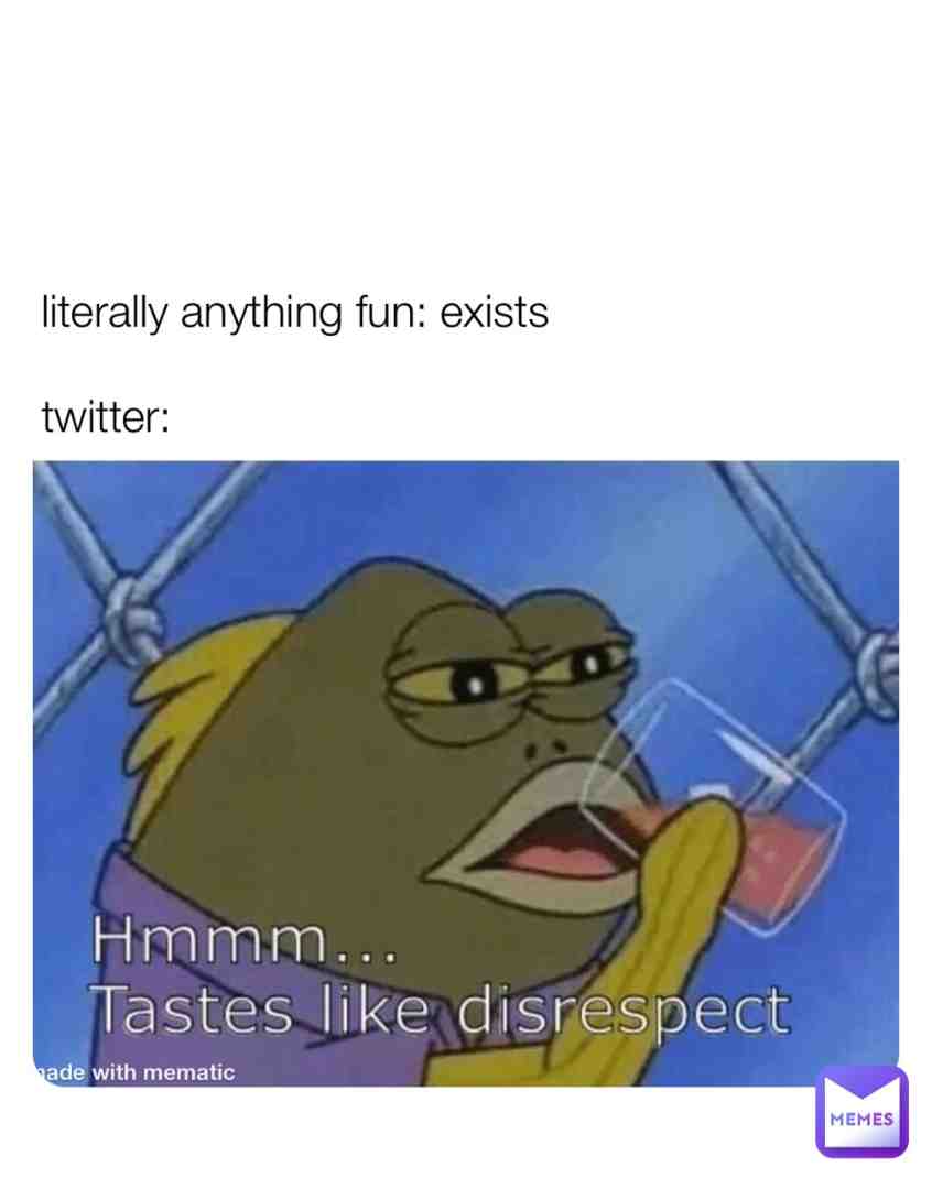 twitter be like: