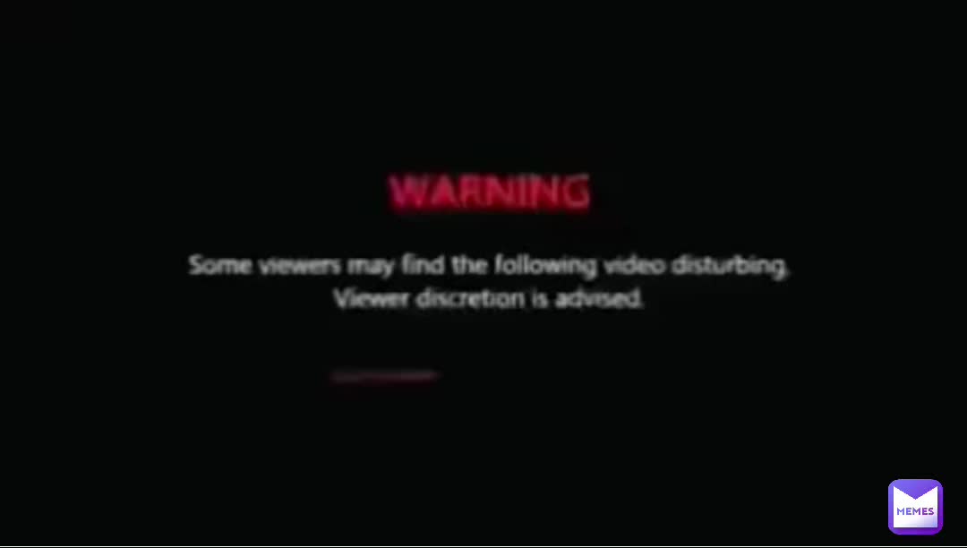 WARNING NSFL