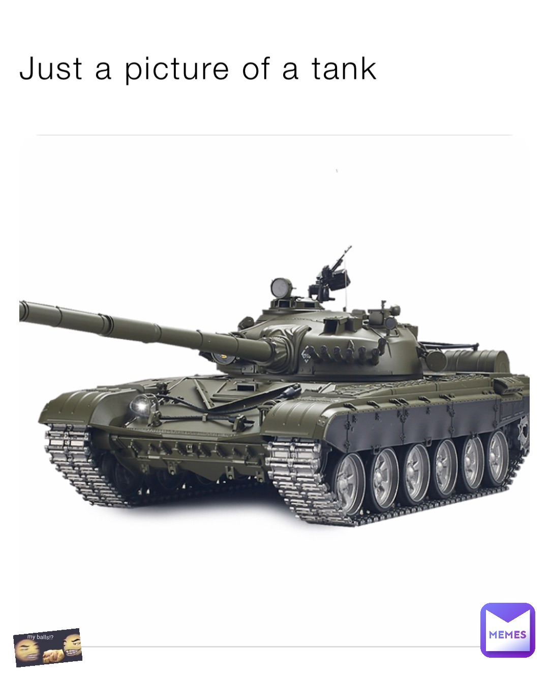 Just a picture of a tank