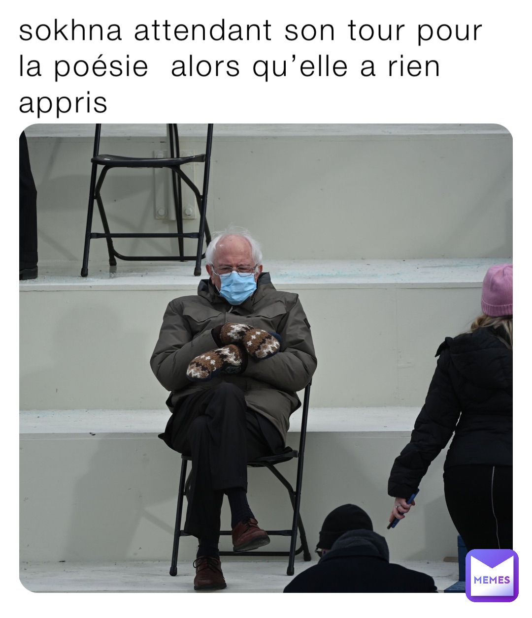 sokhna attendant son tour pour la poésie  alors qu’elle a rien appris