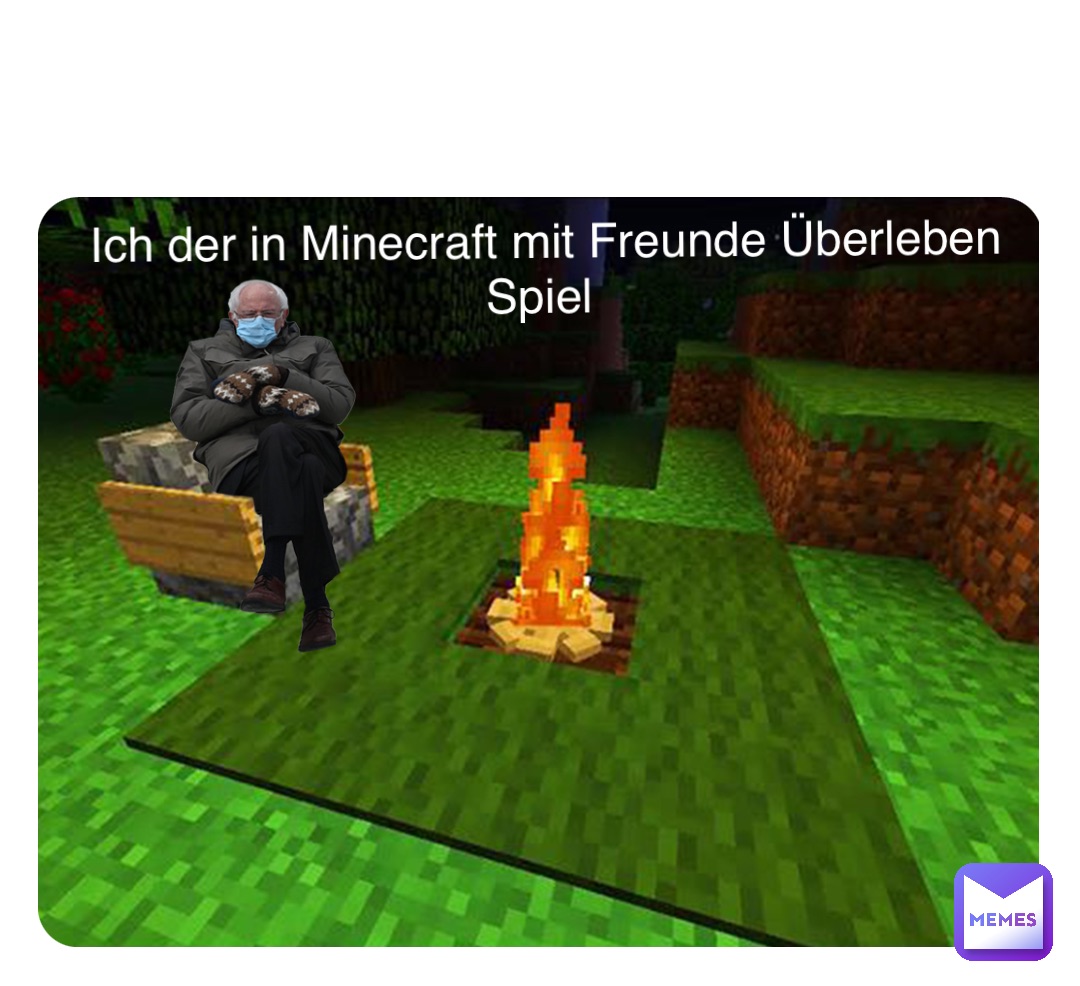 Double tap to edit Ich der in Minecraft mit Freunde Überleben Spiel