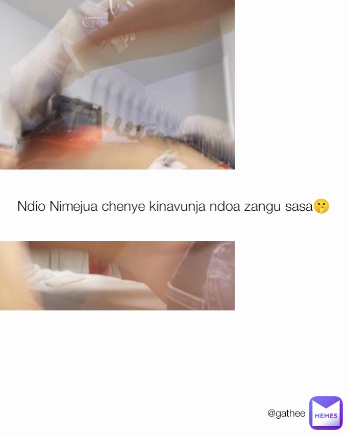 Ndio Nimejua chenye kinavunja ndoa zangu sasa🤫 @gathee
