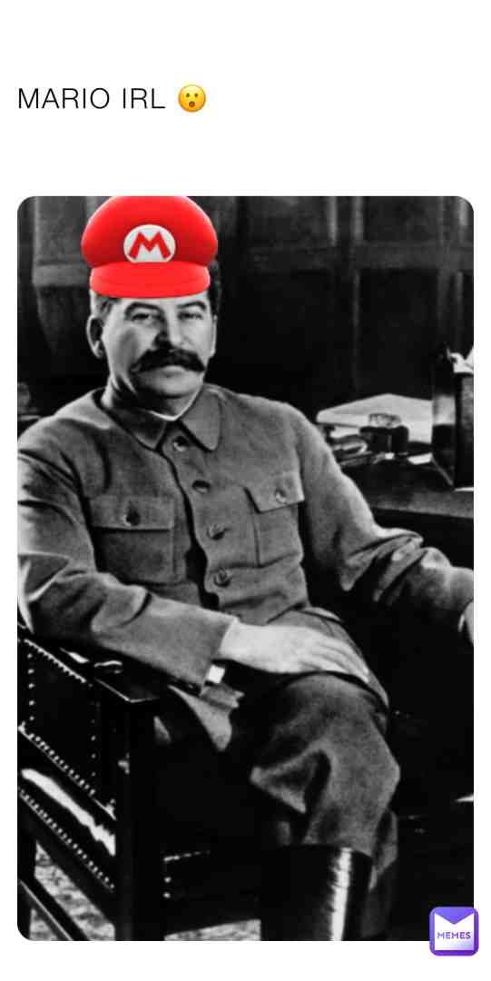 MARIO IS REAL?!?!?!???!?