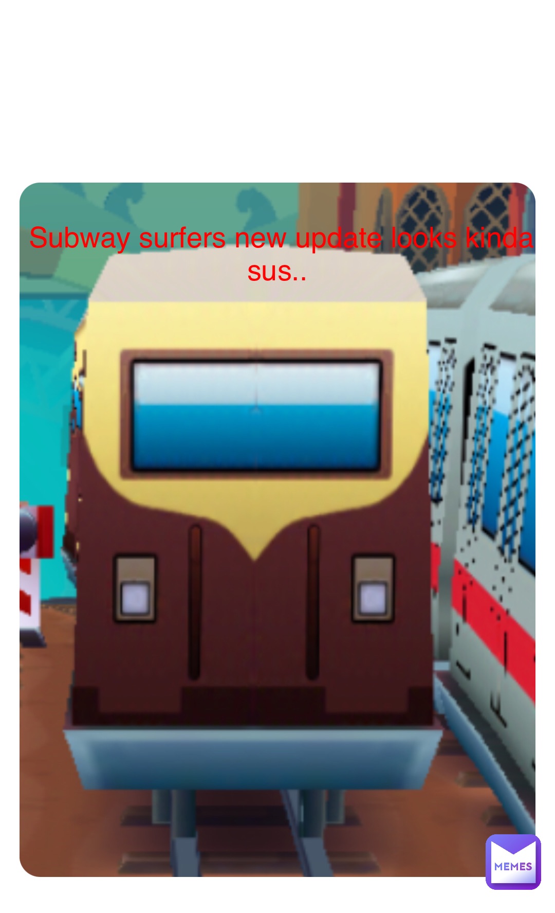 Double tap to edit Subway surfers new update looks kinda sus..