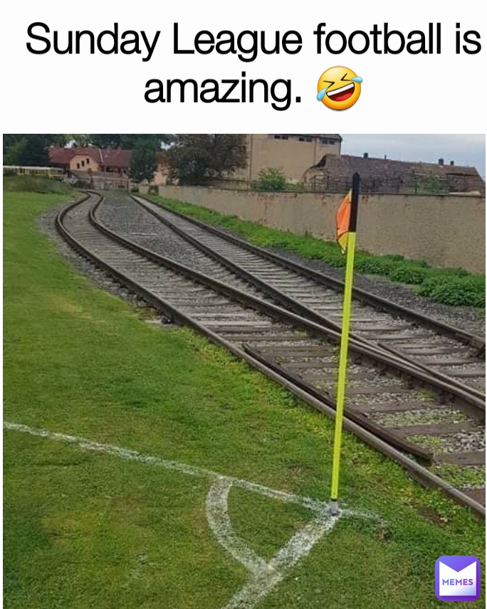 Sunday League football is amazing. 🤣