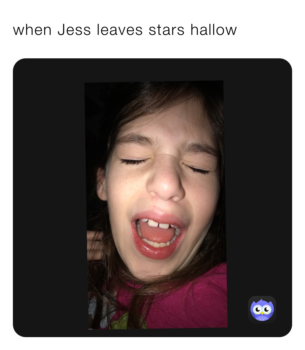 when Jess leaves stars hallow