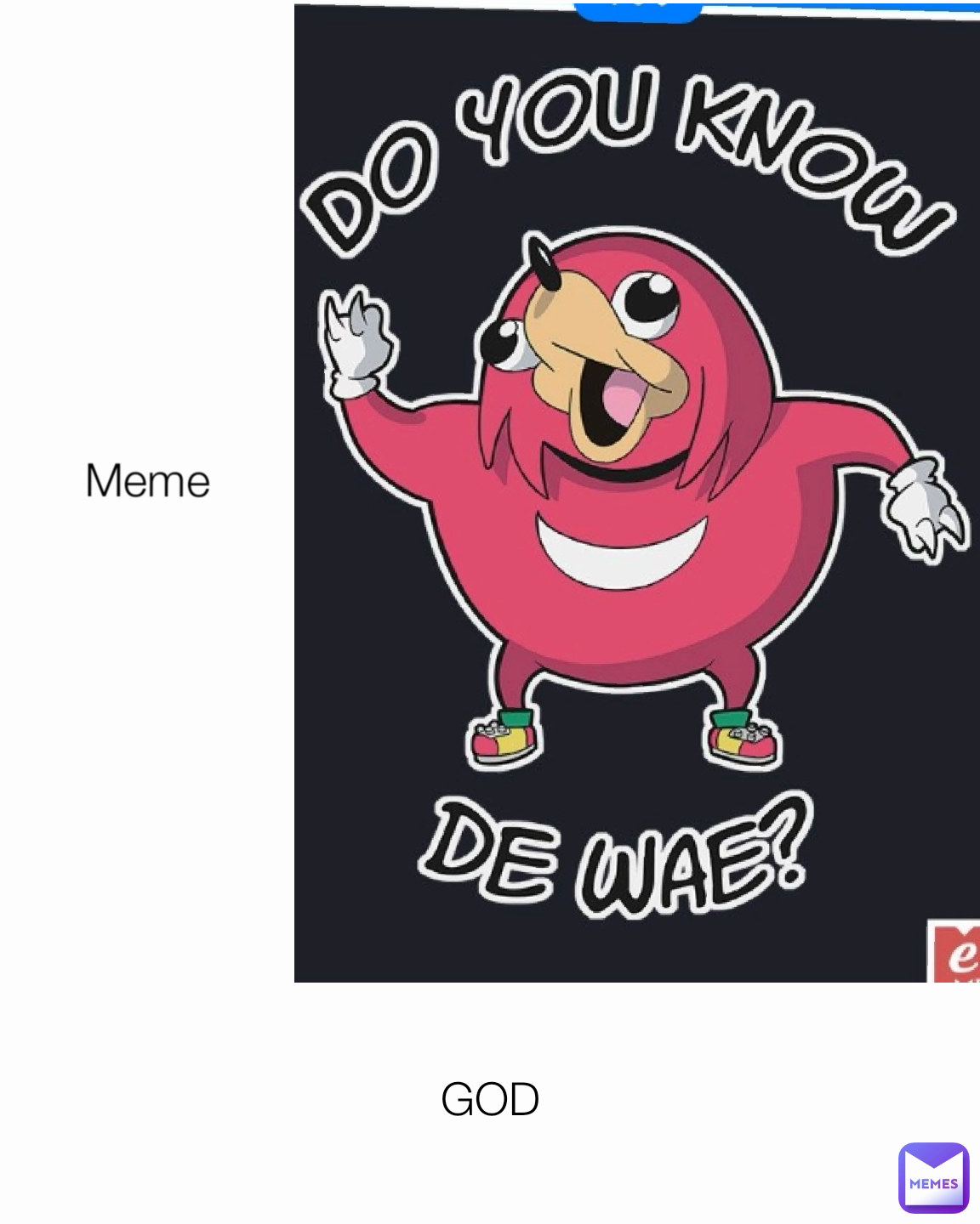 GOD Meme
