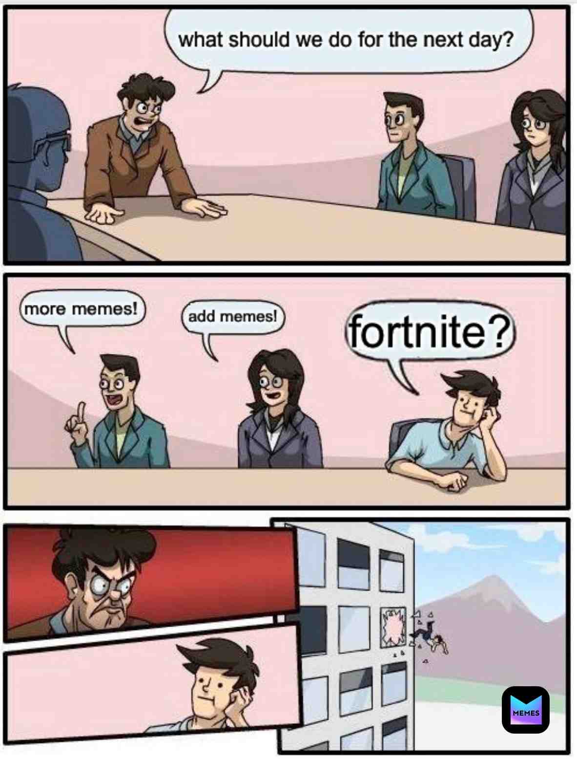 No hate on Fortnite just a randomly generated meme by AI #meme #AI
