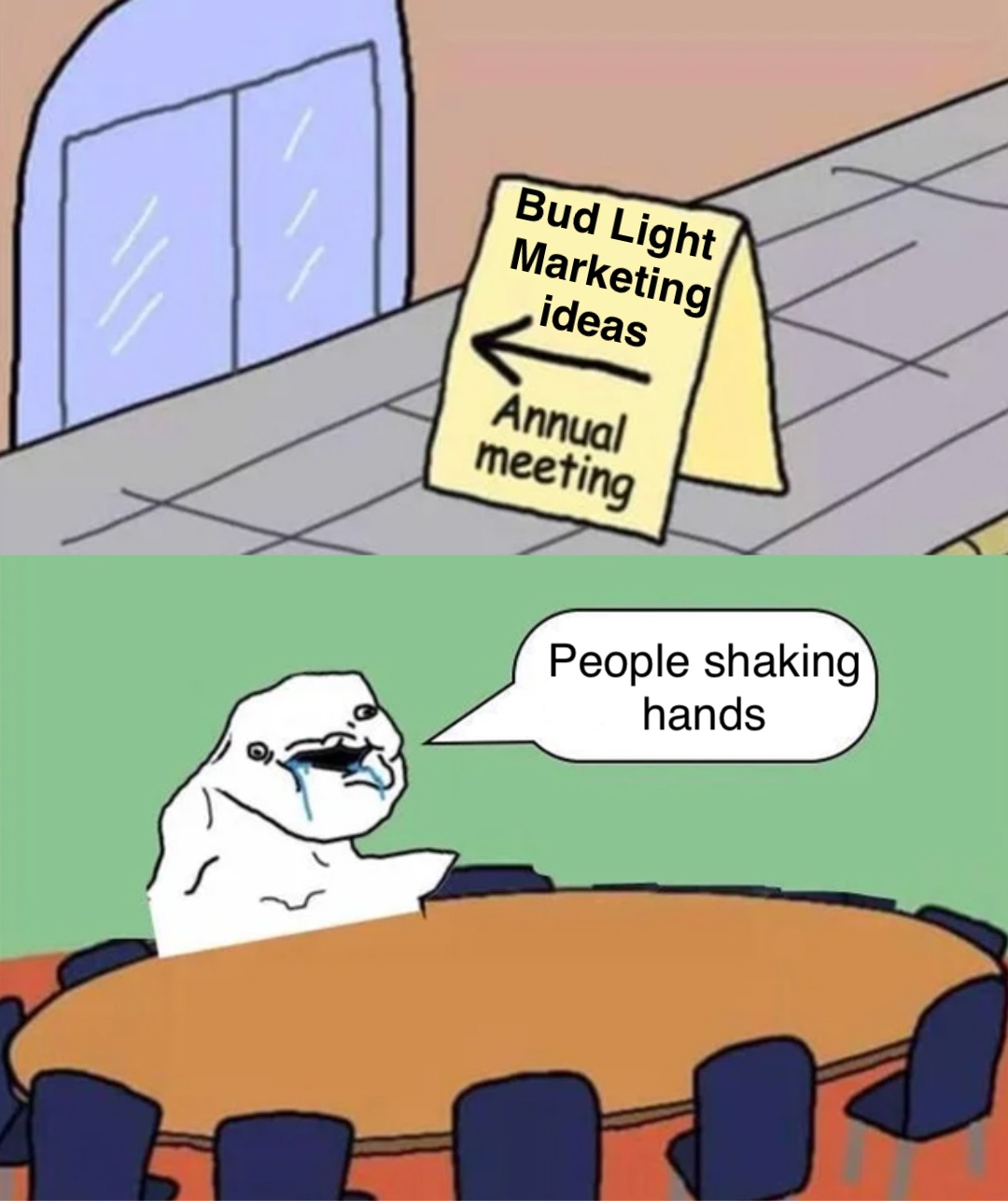 Bud Light
Marketing ideas People shaking 
hands
