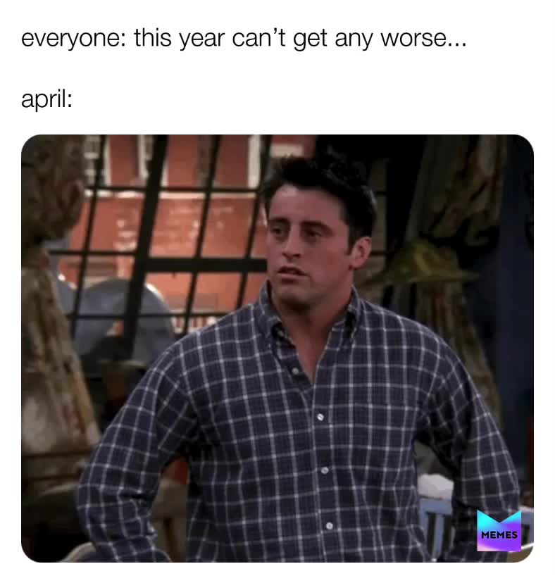 #april1st  #coronavirus  #covid19  #rockbottom