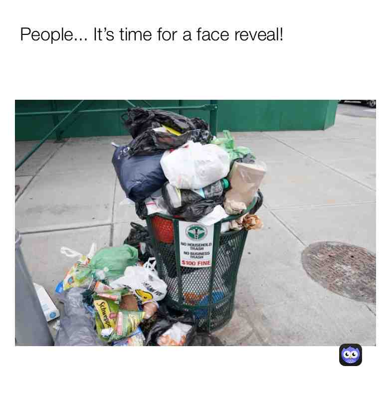 My face reveal