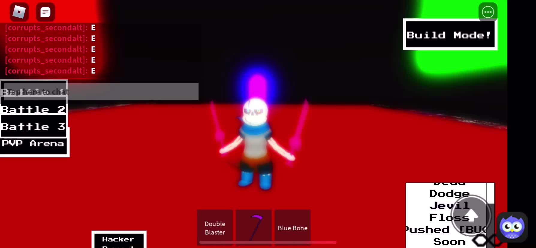 Roblox, Underground RP, Undertale RP Part 2