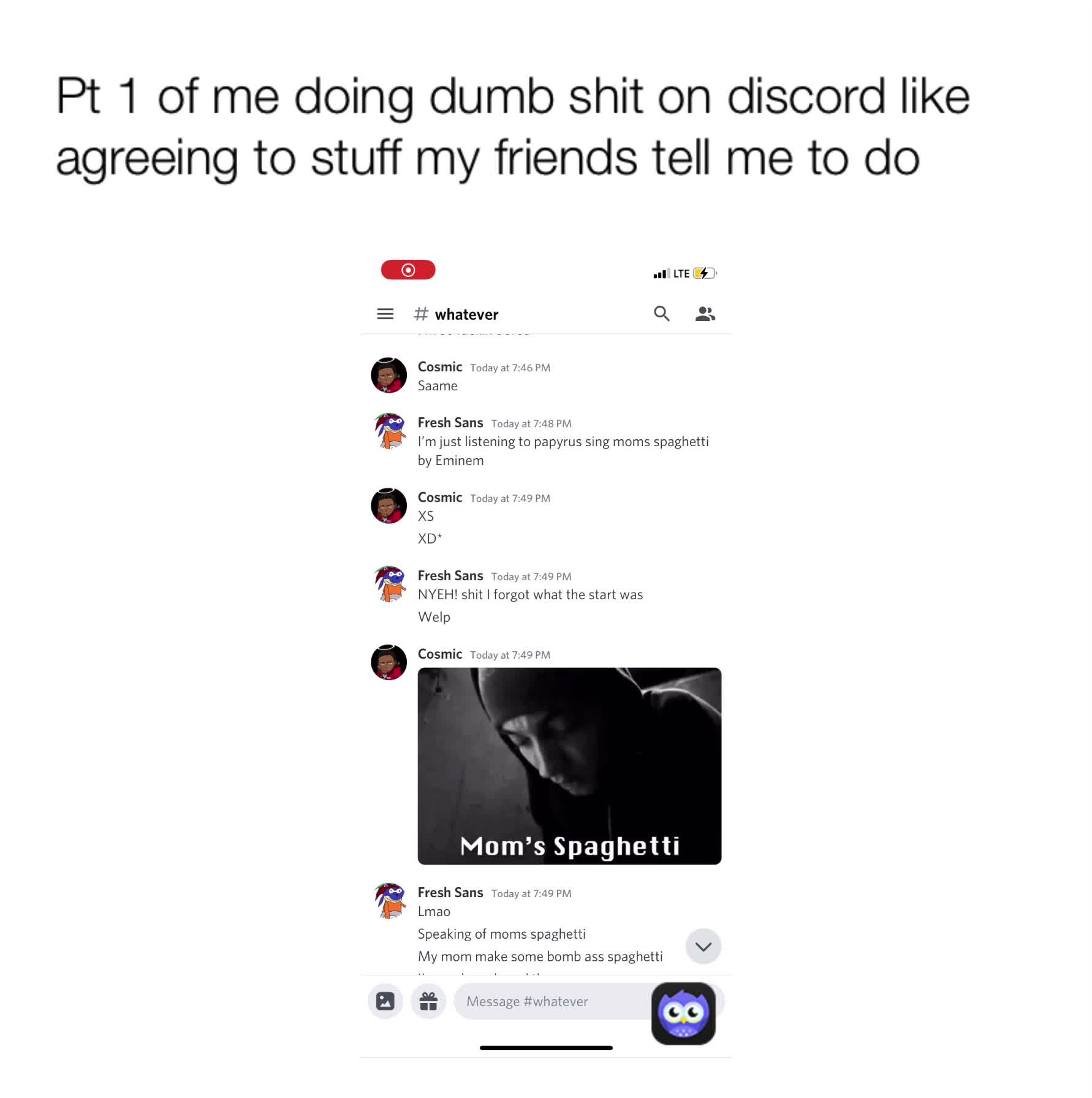 I’m such a dumbass