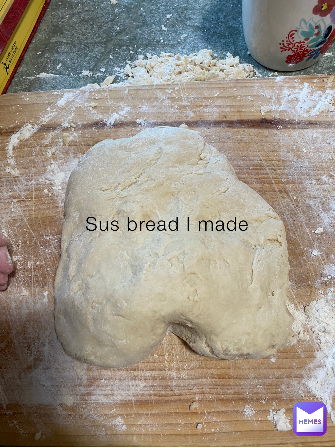 Sus bread I made Double tap to edit