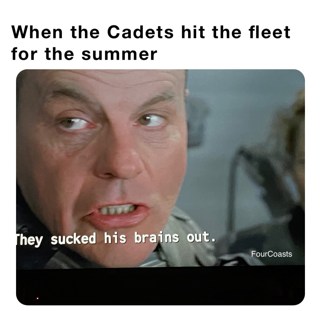 When the Cadets hit the fleet for the summer