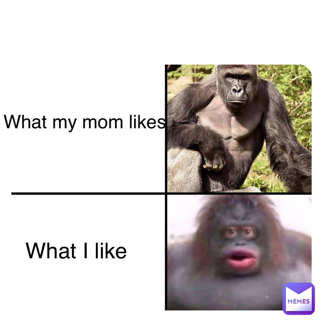 Double tap to edit What my mom likes What I like