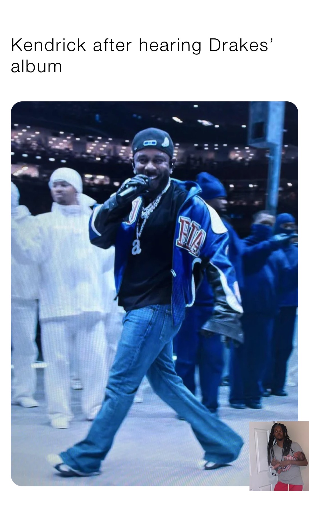 Kendrick after hearing Drakes’ album