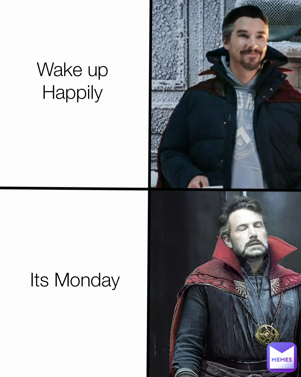 Wake up Happily Type Text Its Monday