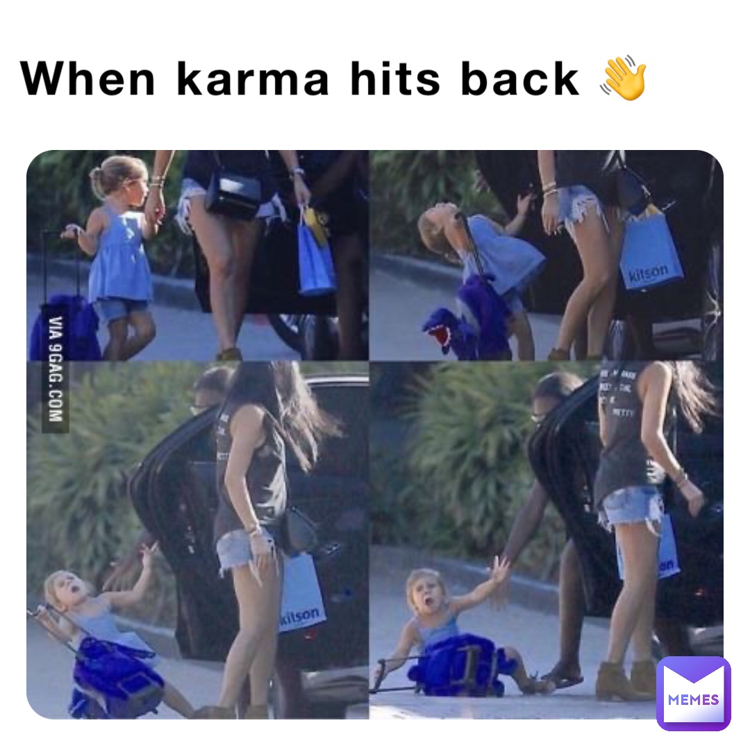 When karma hits back 👋
