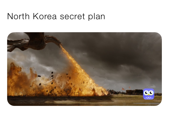 North Korea secret plan