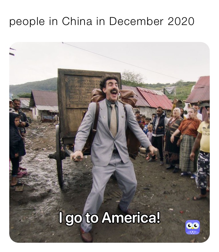 people in China in December 2020