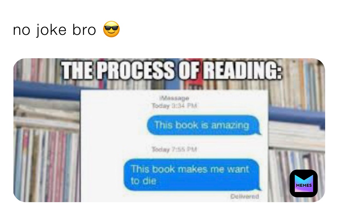 no joke bro 😎 