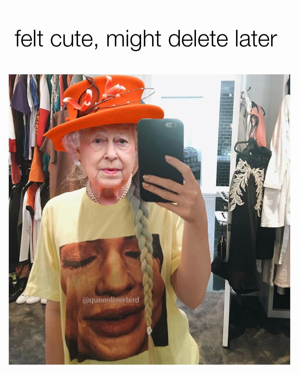 felt cute might delete later trump