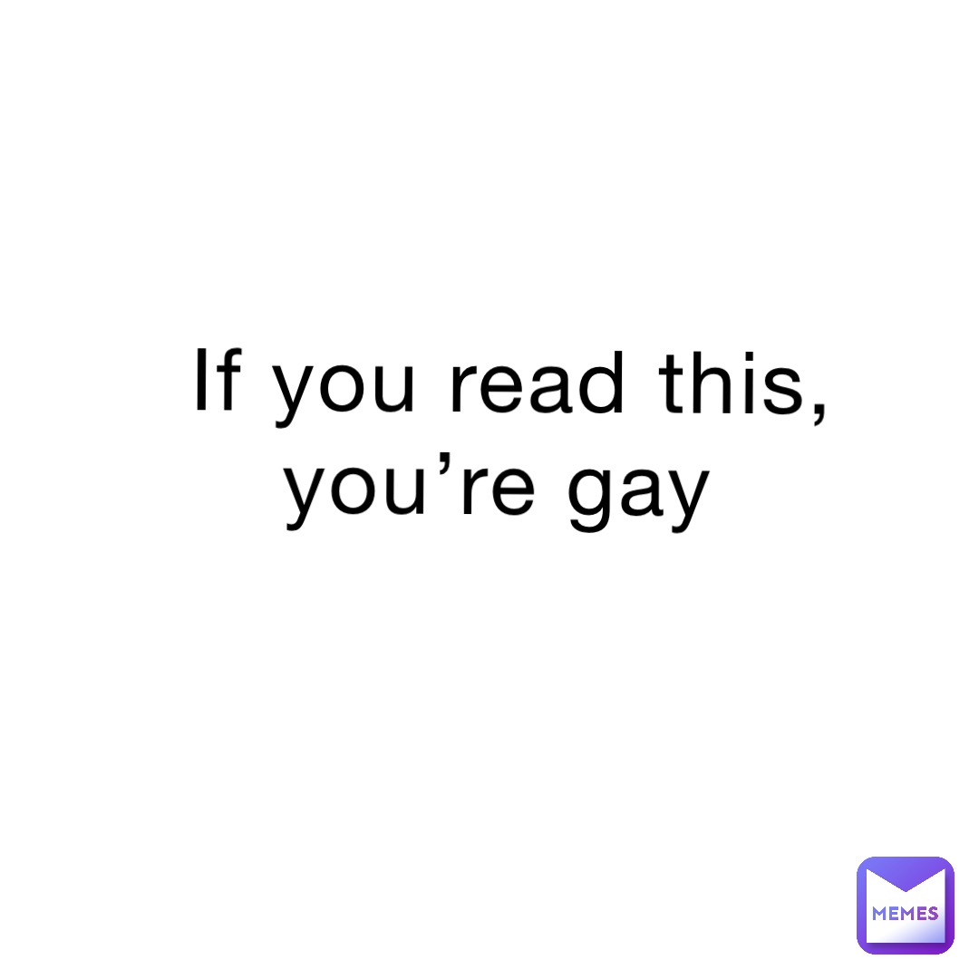 If You Read This